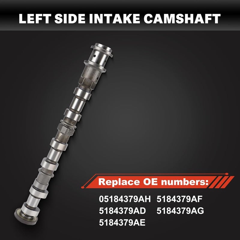 USTAR Left Side Intake Camshaft for Jeep, Dodge, Chrysler & Ram 3.6L V6 Models 05184379AH, 5184379AE, 5184379AF, 5184379AD, 5184379AG - Image 3